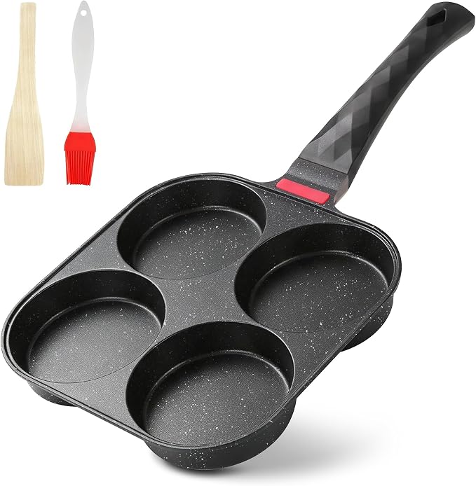 4-Cup Nonstick Egg Frying Pan